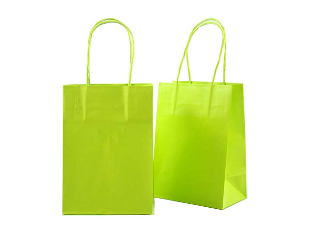 Busta cordino verde 14x9x20 310003437