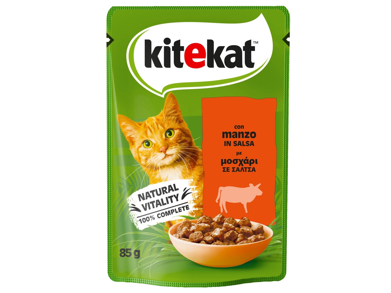 Kitekat manzo in salsa 85gr$