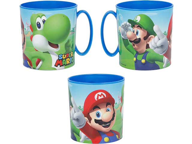 Super mario tazza pp 350ml microonde