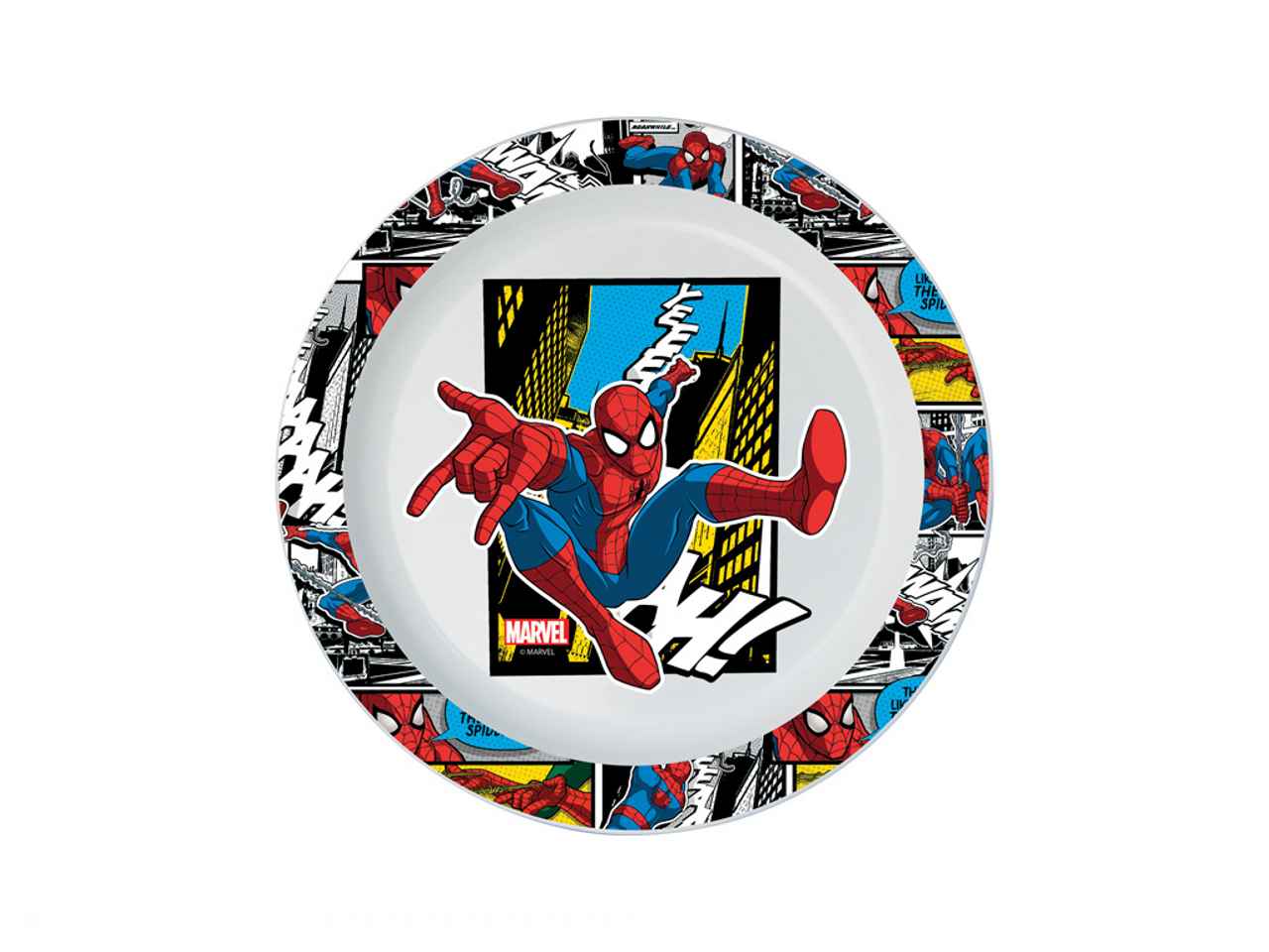 Spiderman piatto piano 22cm 51347