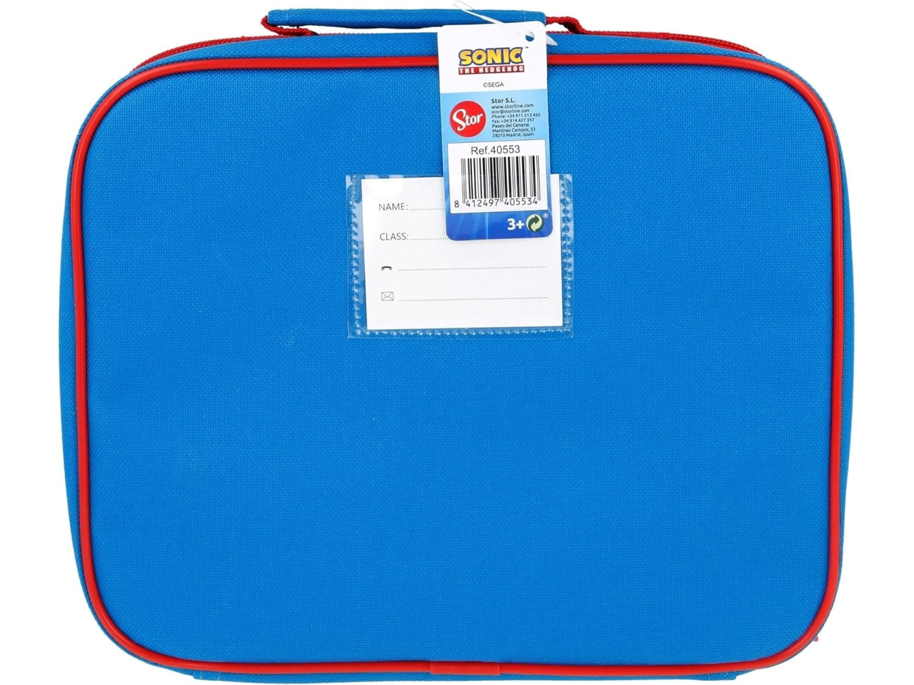 Borsa termica Sonic piccola in tessuto isolante multicolor con maniglia 22x26,5x9 cm - Real Trade Italia