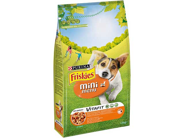 Friskies mini menu pollo 1,5kg