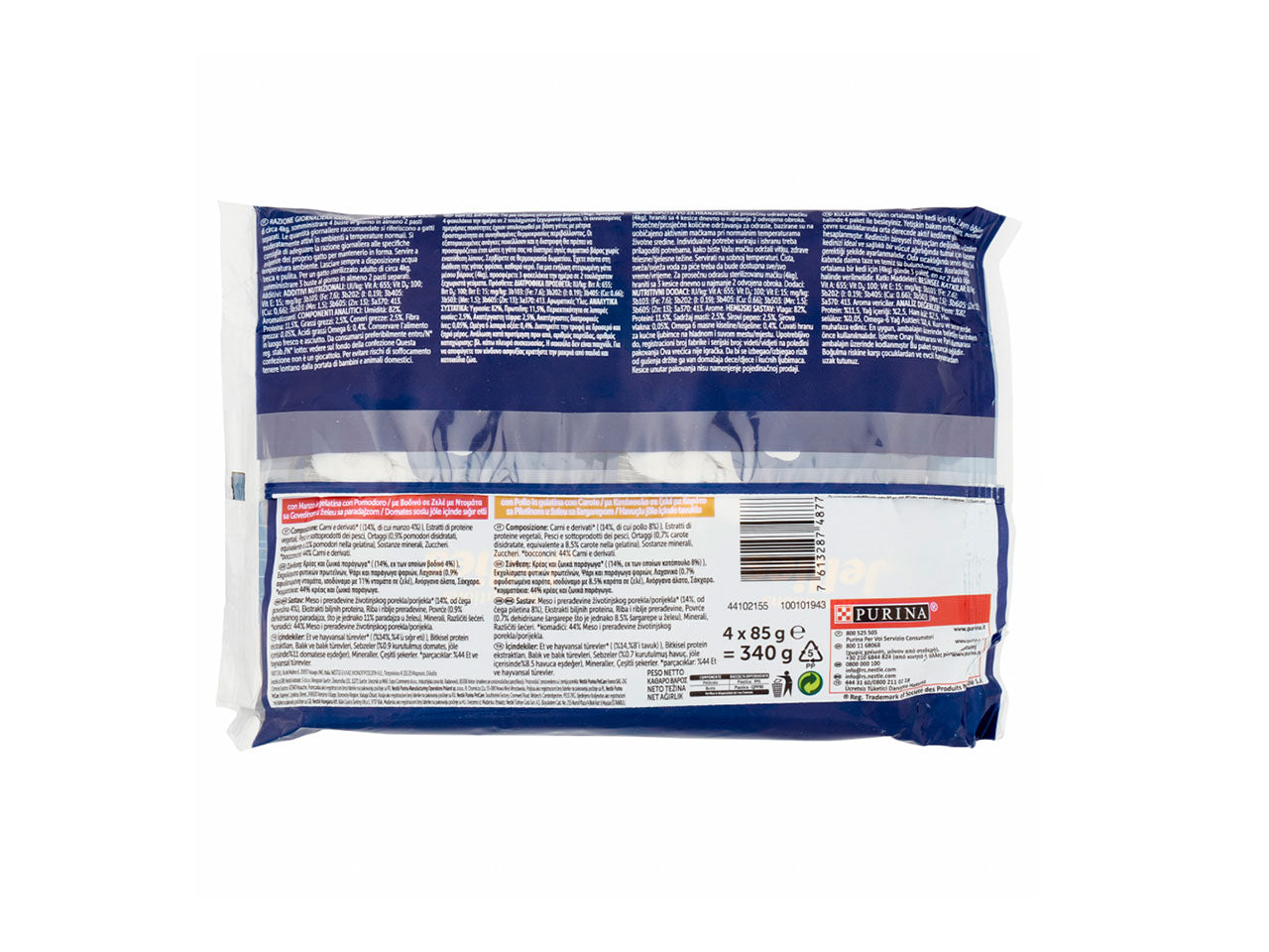 Felix sensatios jellies deliziose 4x85gr