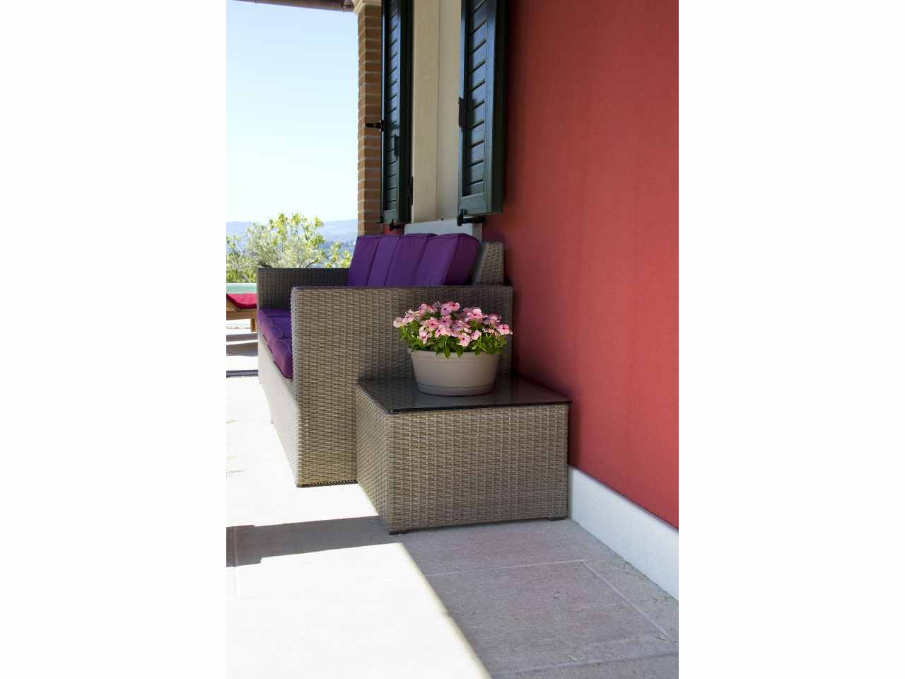 Vaso rumba 35cm tortora 33a35t