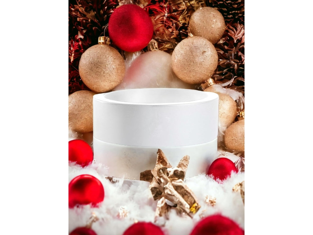 Linea echo vaso 30cm bianco