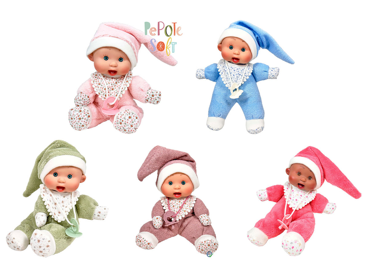 Bambola pepote soft bambÃº 26cm