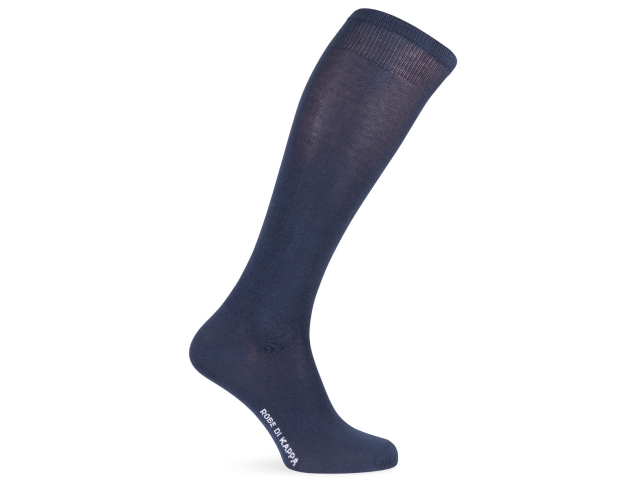 Calza lunga da uomo maglia jersey in cotone - pack da 1 paio - blu marine 43/46