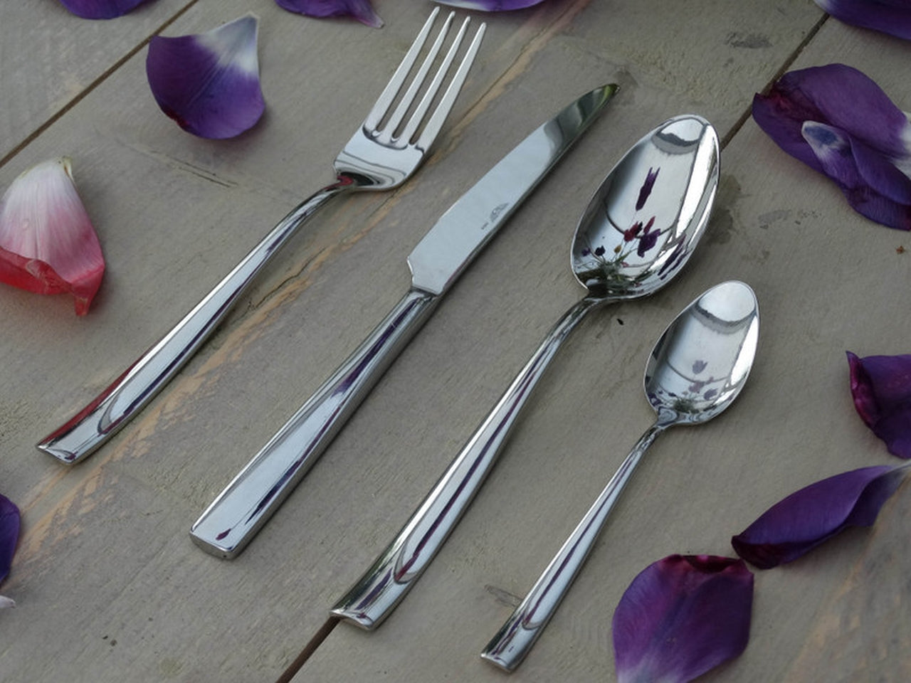 Set coltelli da tavola linea villa in acciaio inox 18/10, lunghezza lama - 11 cm - Prima Collection