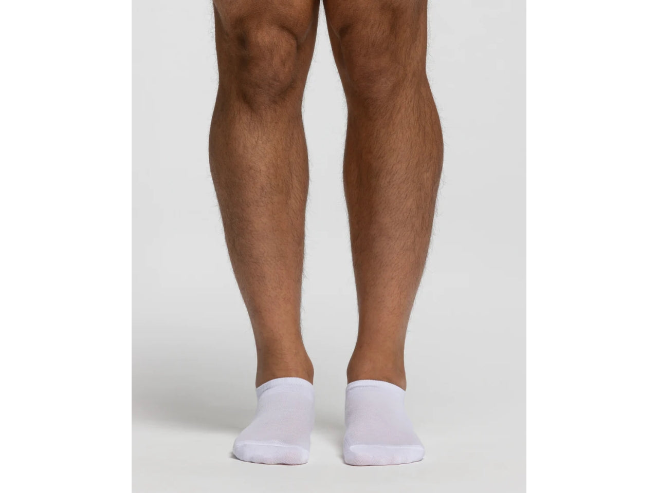 Minicalza in cotone da uomo polsino comfort, tallone rinforzato e punta rinforzata, set da 3 paia colore bianco taglia 43/46