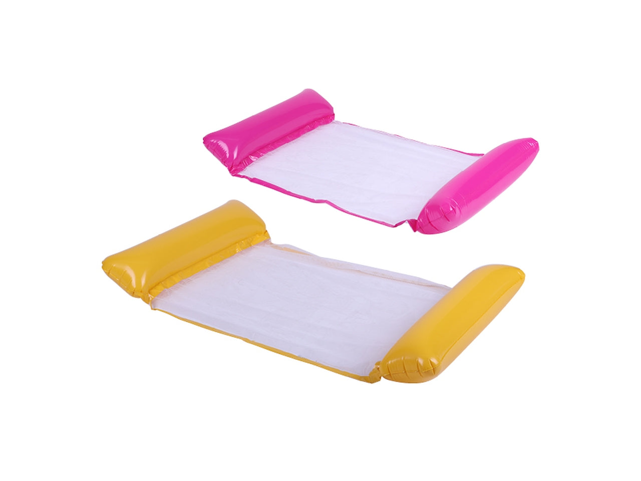 Amaca galleggiante gonfiabile 145x75x16cm 0,18mm in 2 assortimenti