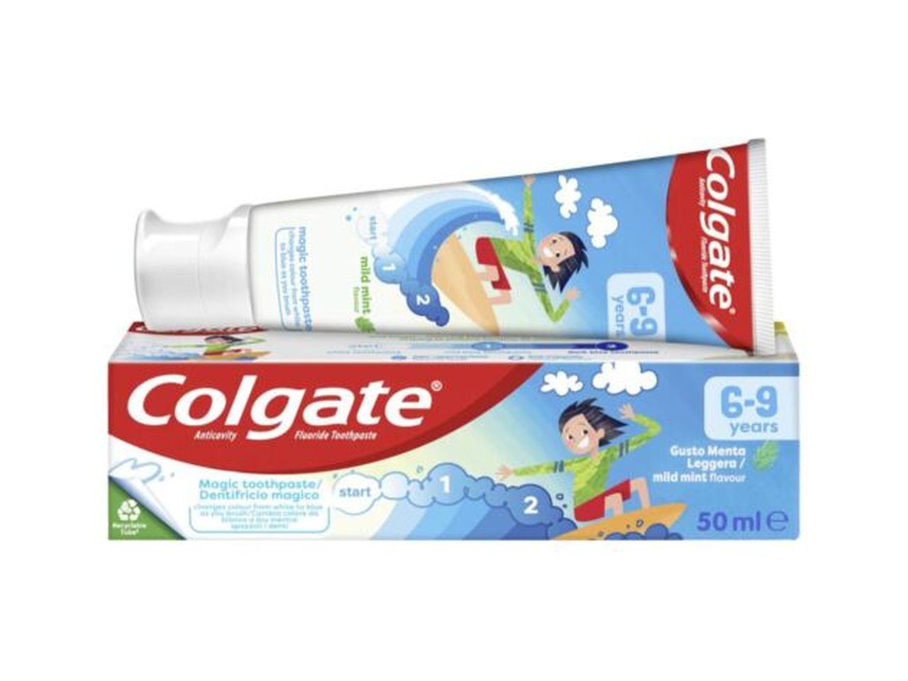 Colgate dentifricio 50ml kids 6-9anni $