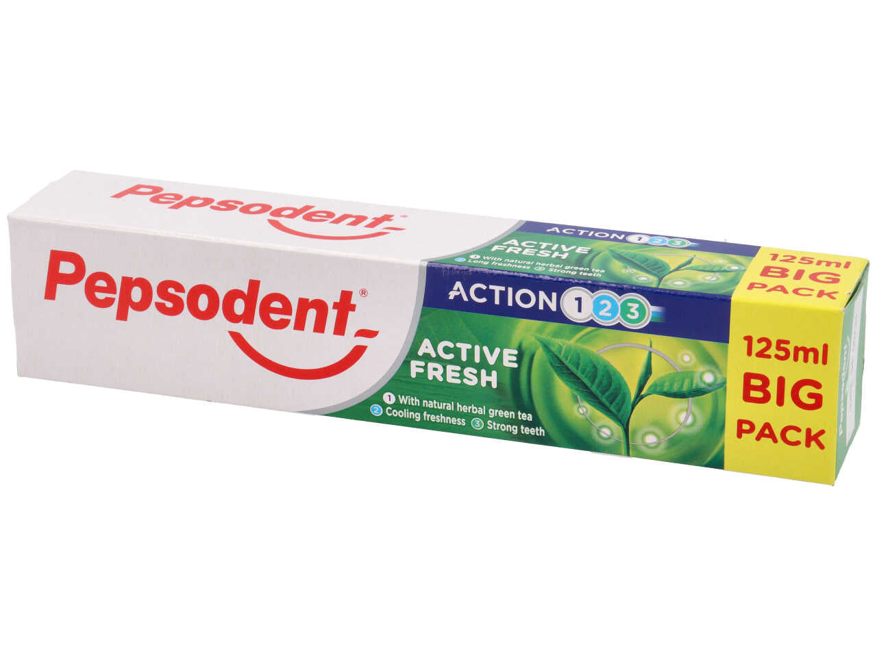 Pepsodent dentifricio 125ml active fresh $