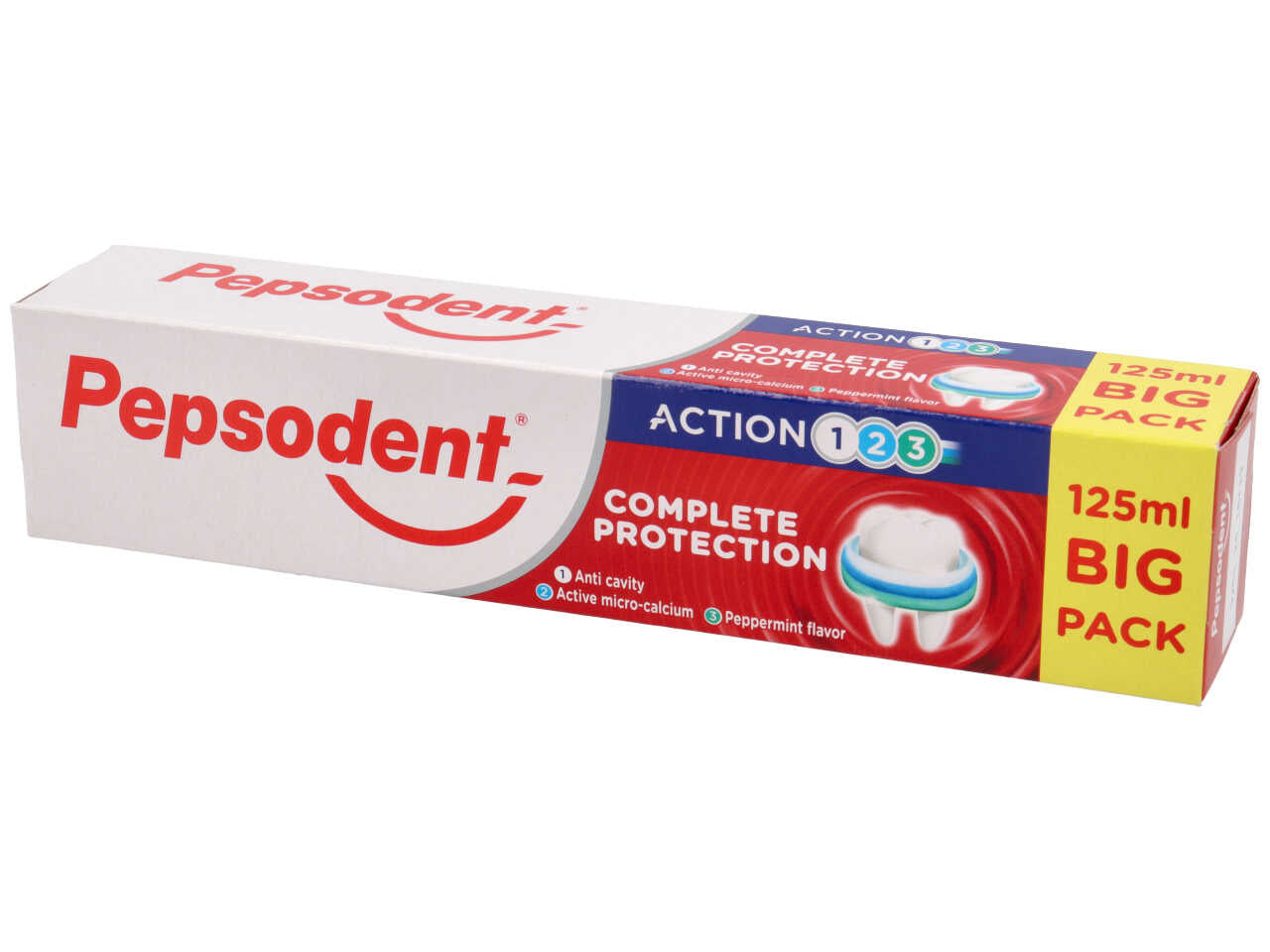 Pepsodent dentifricio 125ml complete protection $