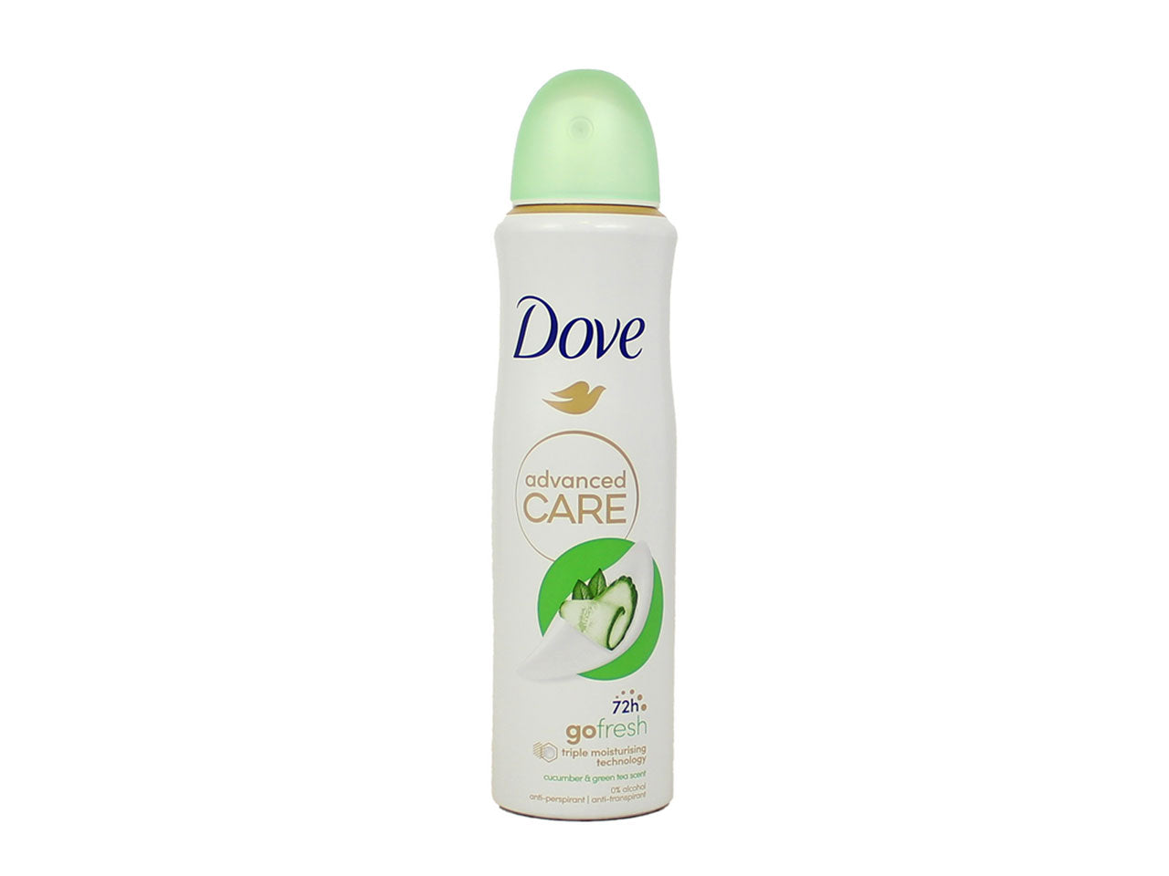 Dove deo spray 200ml go fresh cucumber $