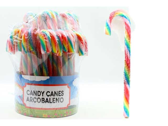 Lecca lecca candy canes arco.14gr 50 pezzi a3006