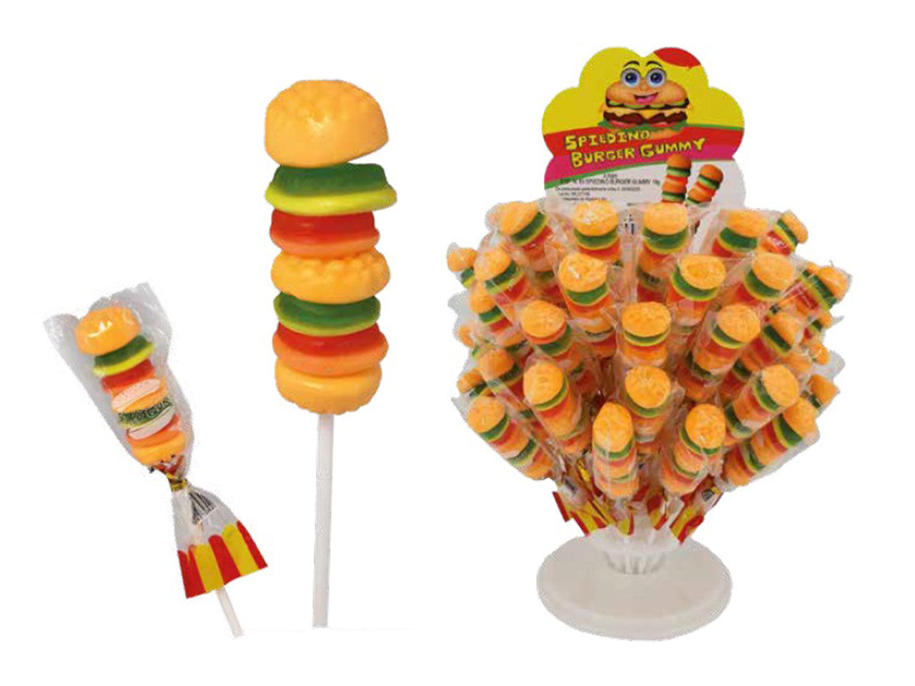 Spiedino burger gummy 19g
