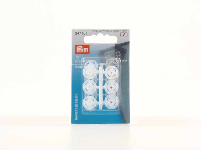 Bottoni plast.mm.15 trasp.r347161