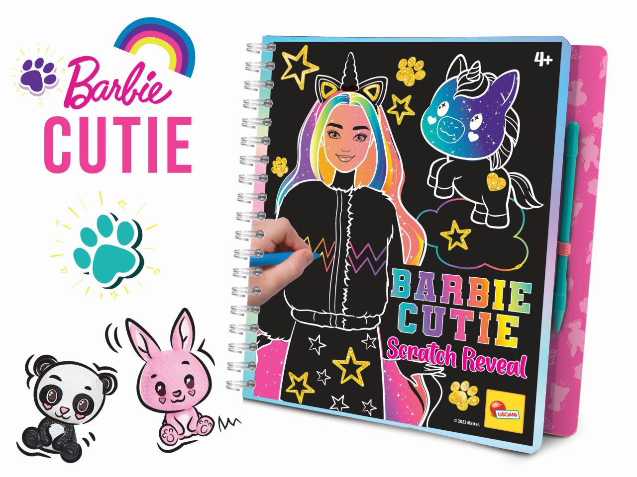 Barbie sketchbook cutie scratch reveal $