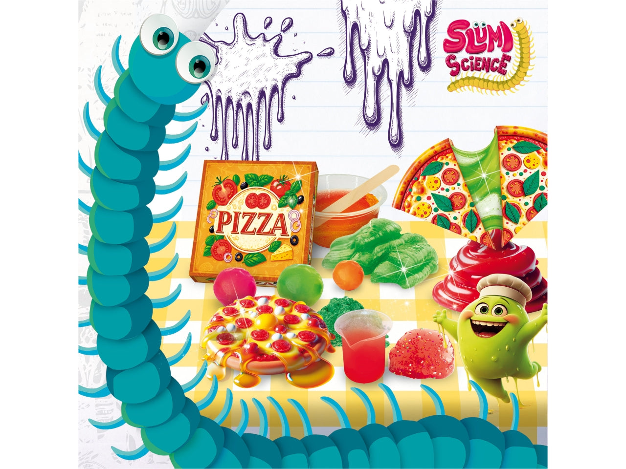Slumi science pizza e slime