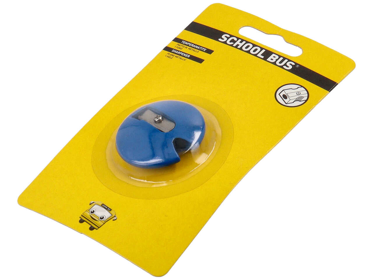 temperamatite piatto in metallo 1 foro