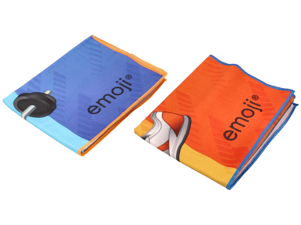 Emoji teli sport in microfibra 2 pezzi