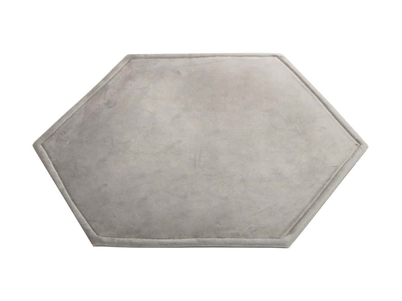 Tovaglietta velluto 46x34 grigia $