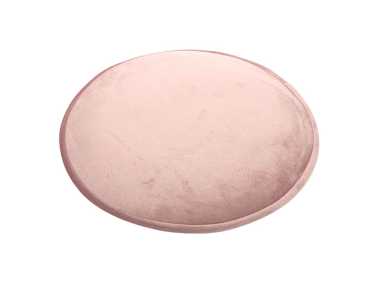 Tovaglietta velluto d40cm cipria $