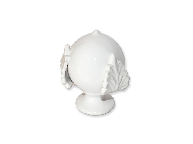 Pomo bianco 12cm pum04001