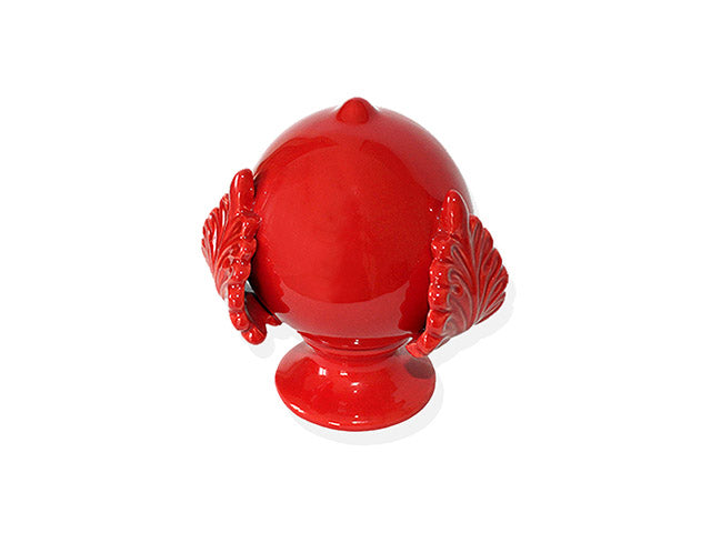 Pomo medio rosso 10cm pum03006