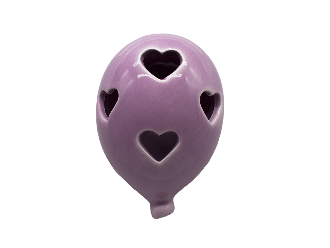 Palloncino magnete traforato h.8cm colore lilla