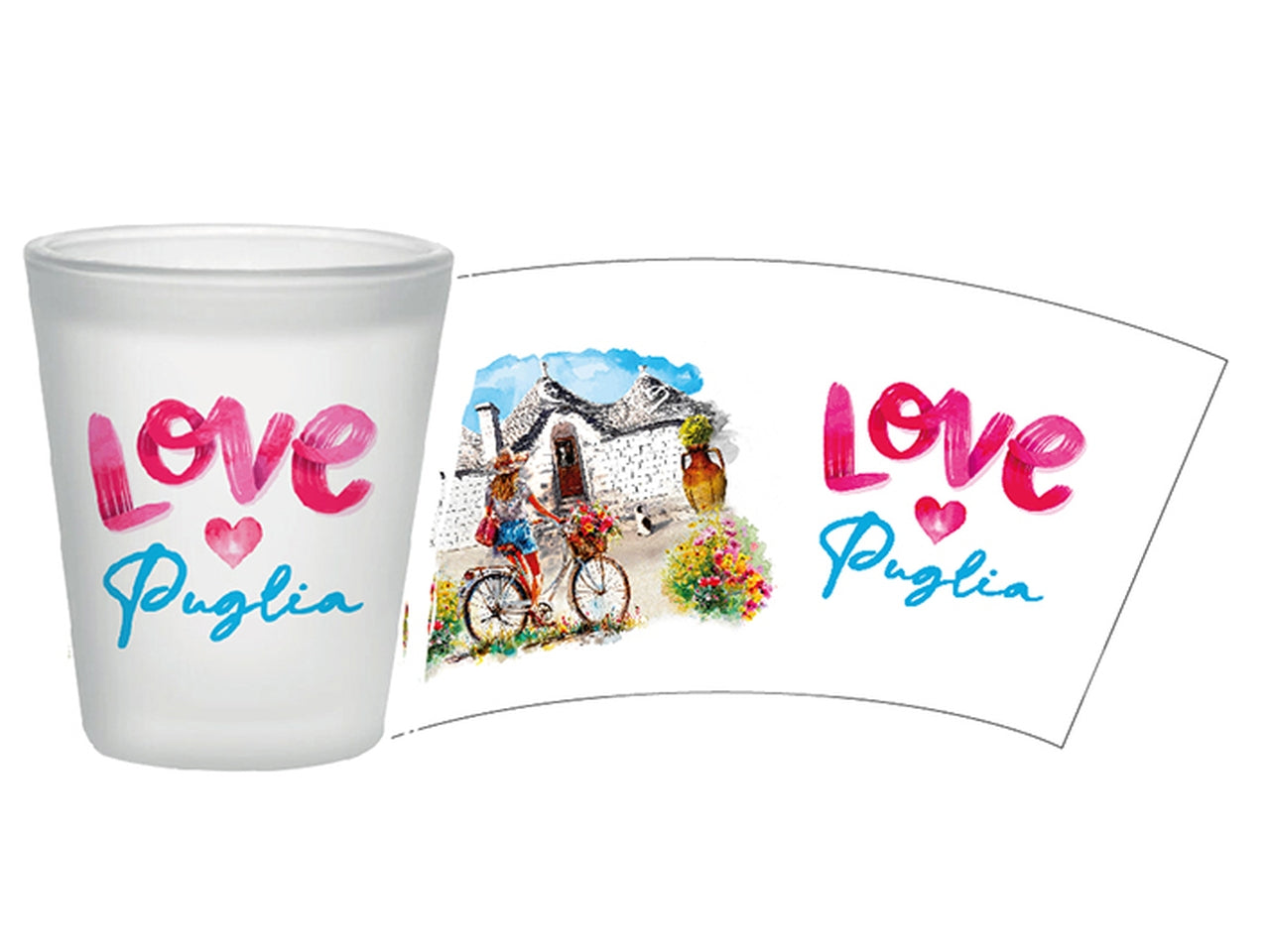 Bicchierino bici puglia