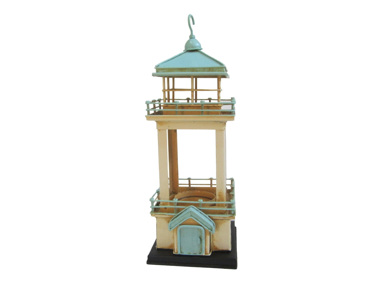 Faro  portacandela 11,5x10,5x28,5cm