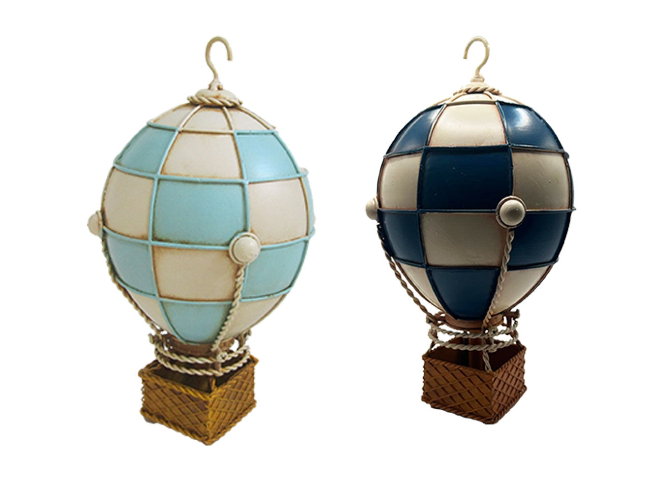 Mongolfiera 12,5x12,5x23cm