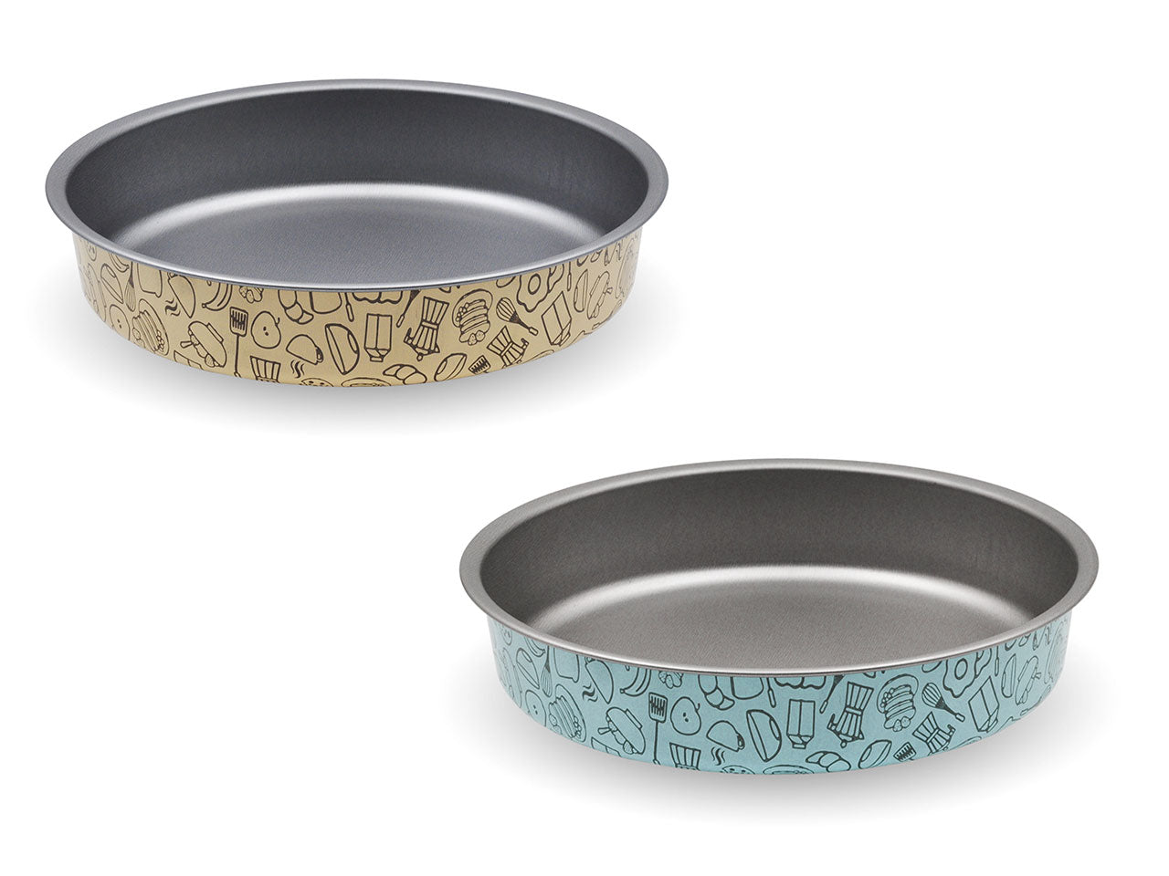 Tortiera conica da 18cm in alluminio per friggitrice ad aria in 3 colori assortiti, Dolce & Salato - Accademia Mugnano