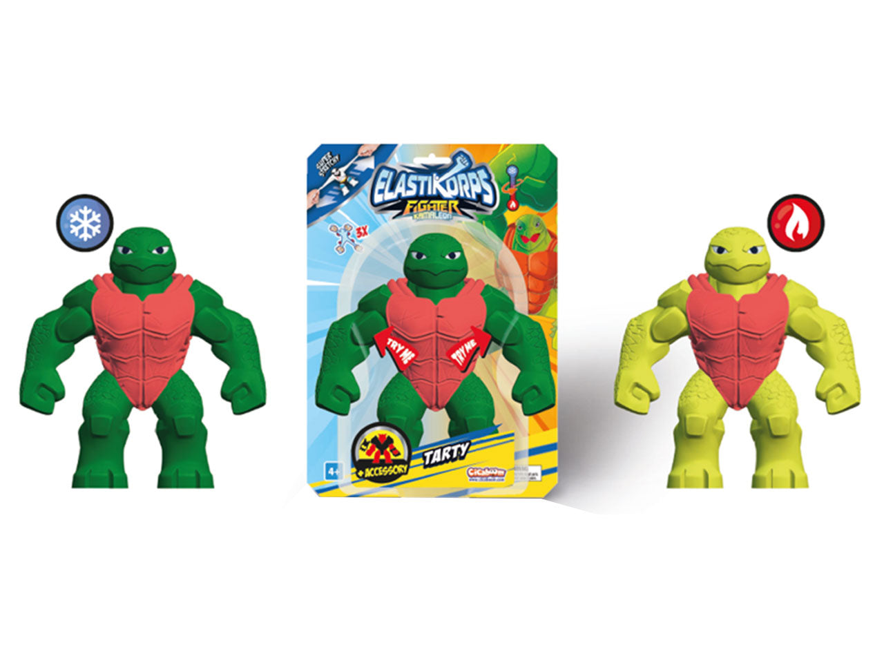 Elastikorps fighters kamaleon hero size 12 pz cm blister