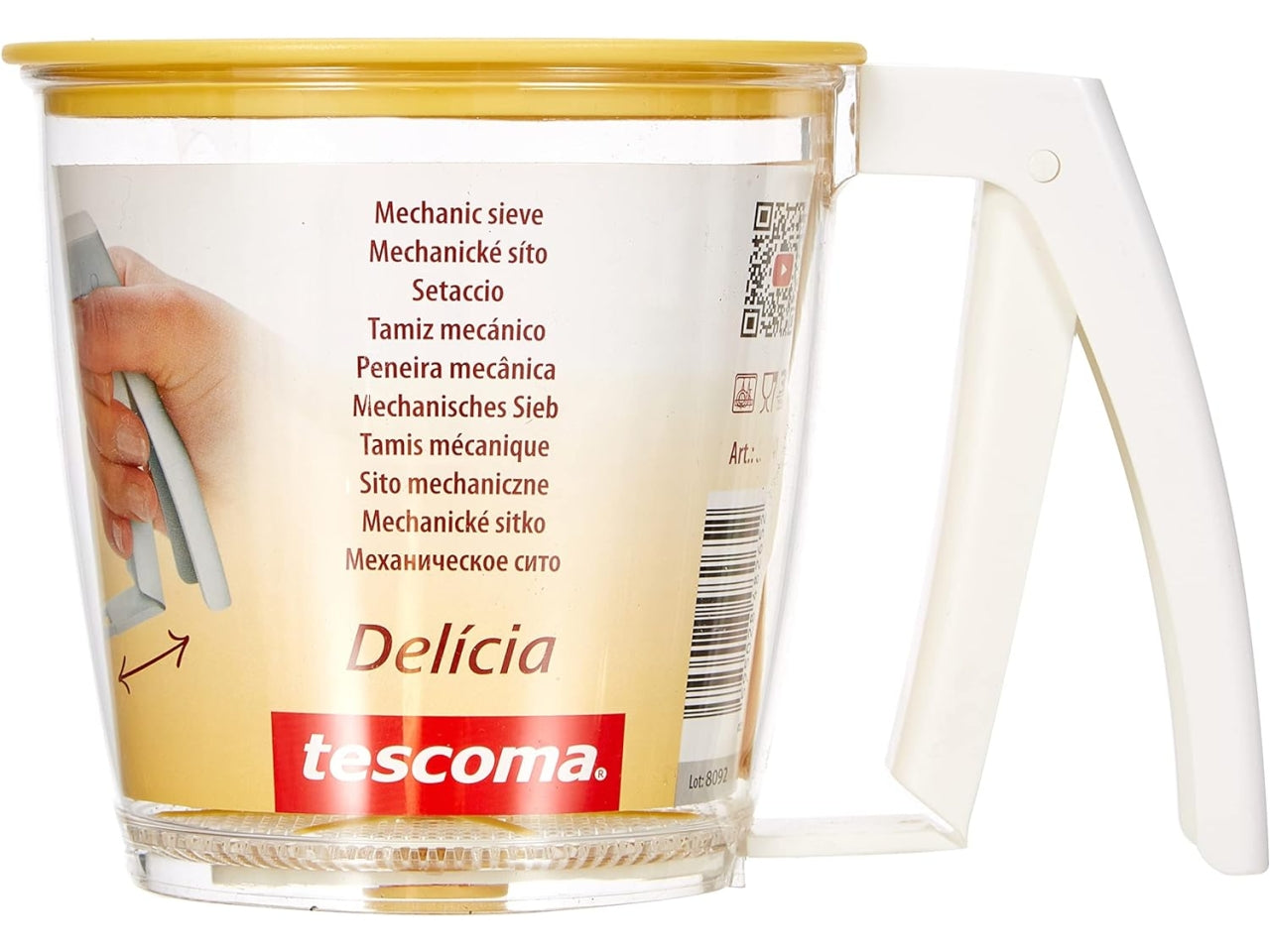 Setaccio spargi farina zucchero Tescoma Delicia