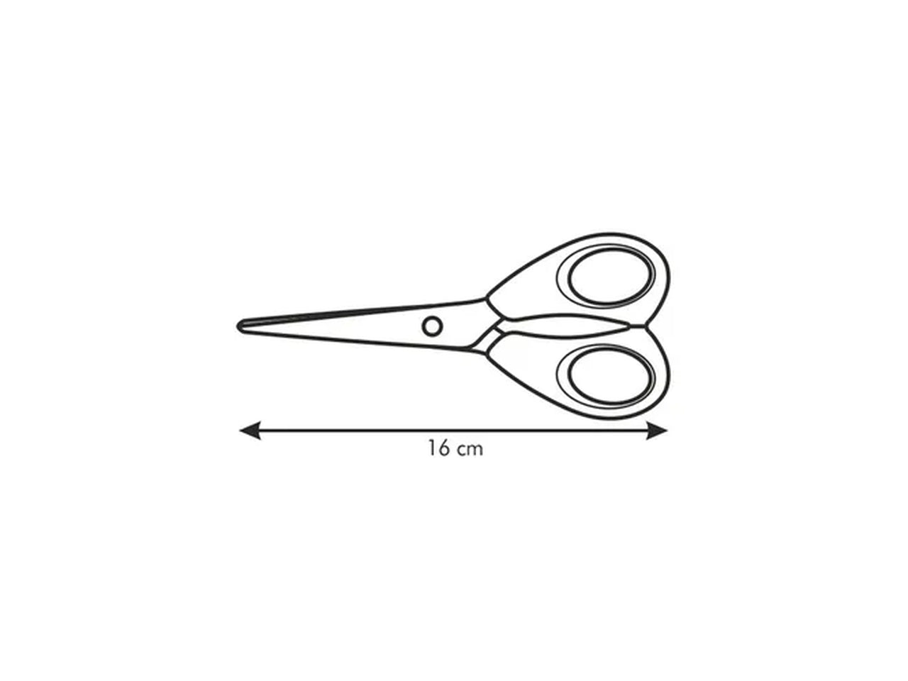 Forbici da casa in plastica e acciaio inox 16 cm Tescoma Presto