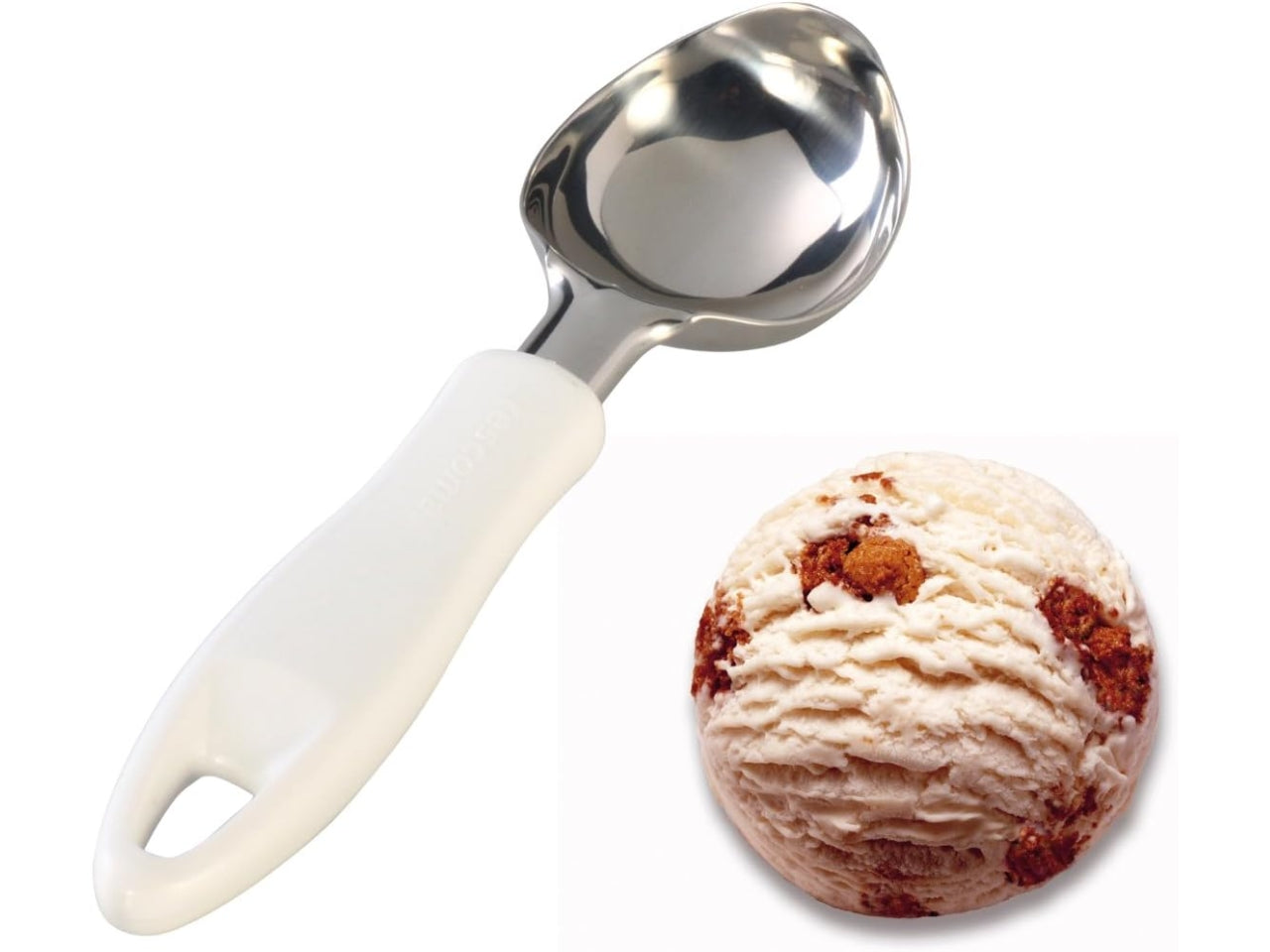 Porzionatore scavino gelato in plastica e acciaio 19 cm Tescoma Presto