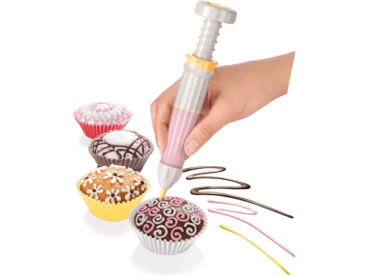 Penna Decora Dolci Tescoma Delicia 15 cm con 5 beccucci