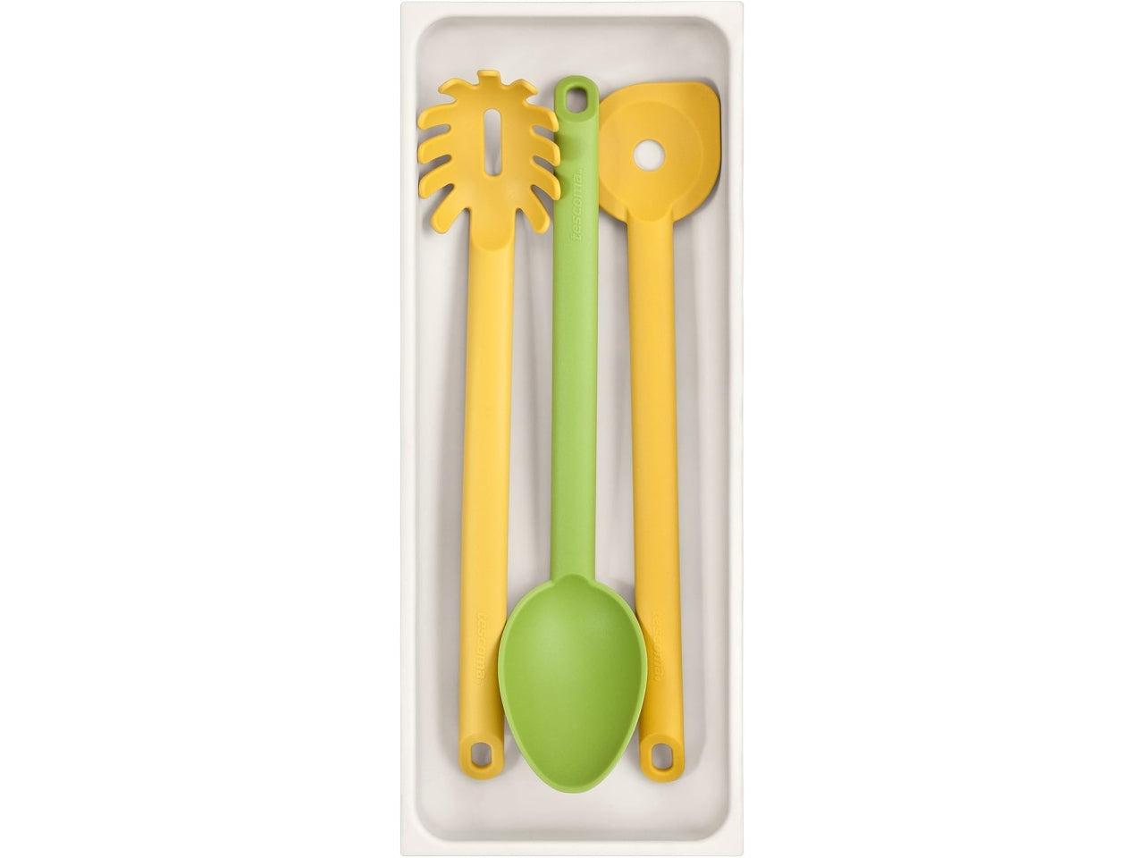 Porta utensili Tescoma Flexispace bianco in plastica 37x14,8 cm