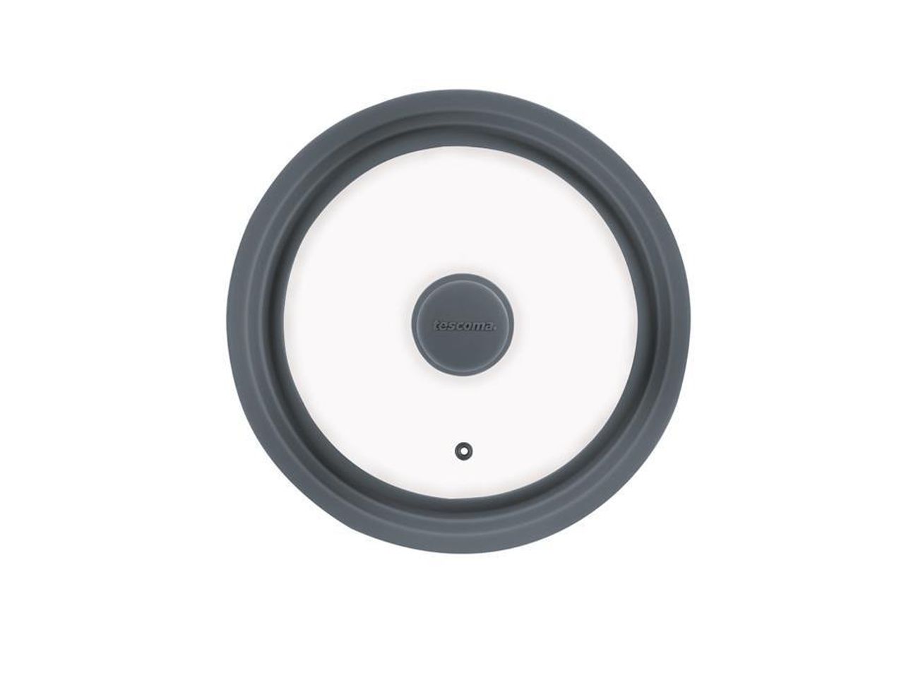 Coperchio in vetro e silicone per padelle adattabile 24-26-28 cm Tescoma Unicover