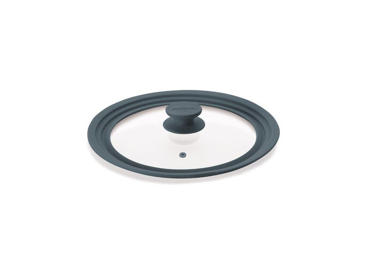 Coperchio in vetro e silicone per padelle adattabile 24-26-28 cm Tescoma Unicover