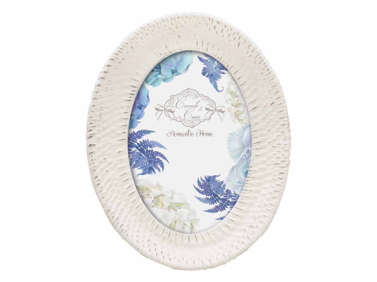 Portafoto in resina , colore bianco ,misure interne:10x15 cm, misure articolo: 15,8x3x20 cm, con scatola bianca