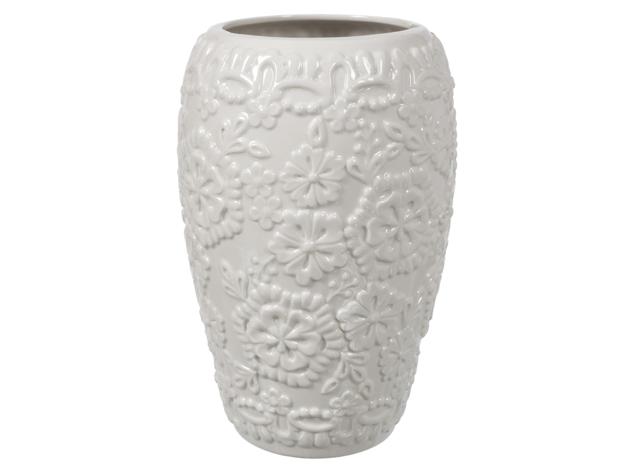 L. flower vaso gr. d.19,5xh.37cm