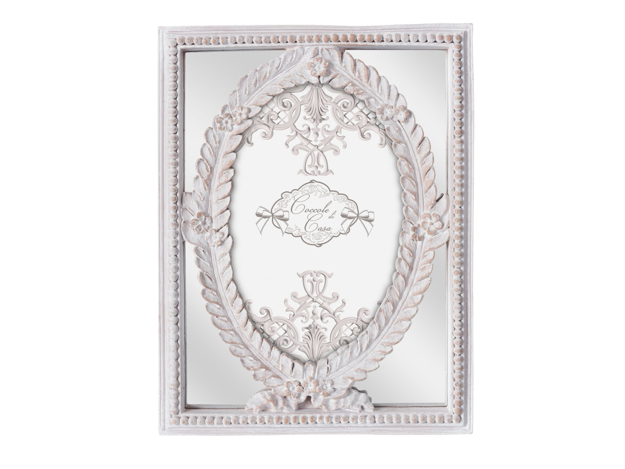 Portafoto mirror ovale 13x18cm