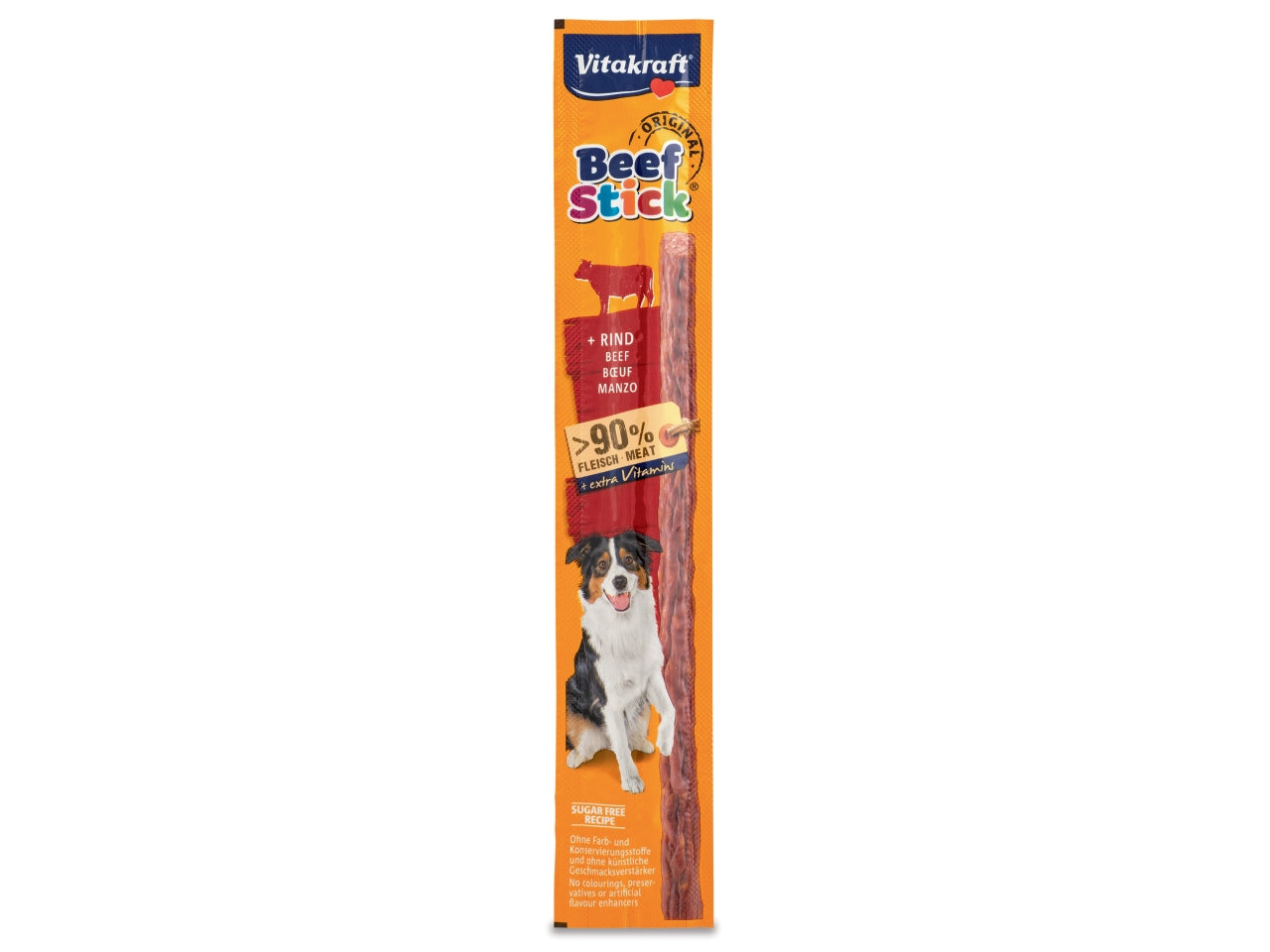 Beef-stick al manzo 12gr snacks per cani