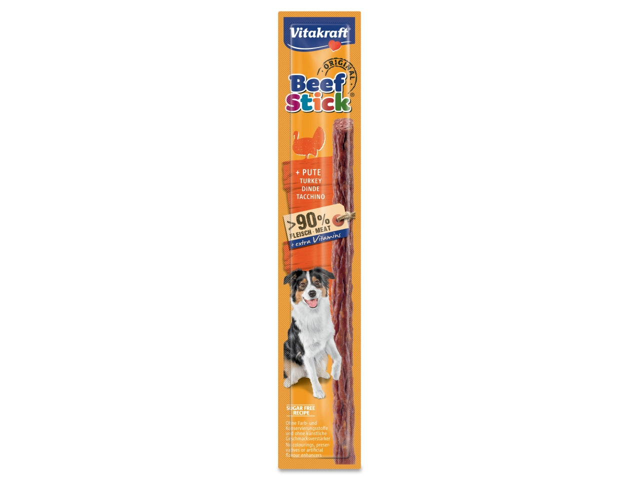 Beef-stick con tacchino 12gr snacks per cani