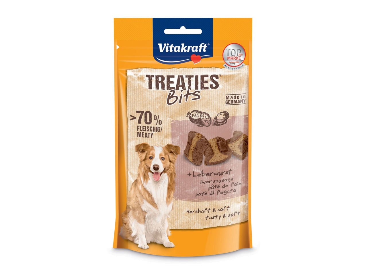 Treaties con fegato 120gr snacks per cani