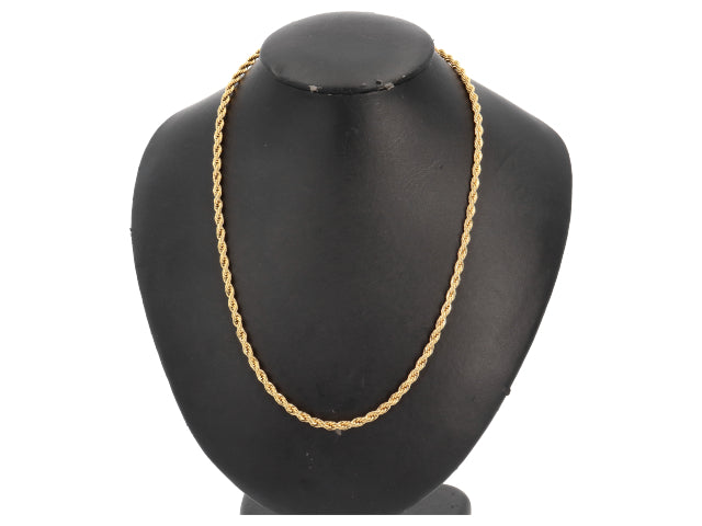 Collana intrecciata acc.iii misura oro