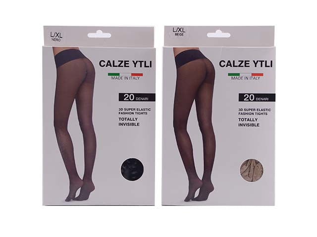 Collant 3d 20den s/cucitura c0641